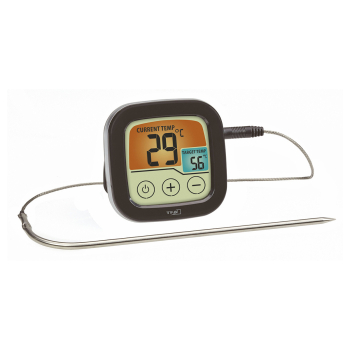 FTM Räucherthermometer 120°C - Thermometer für Räucheröfen, Temperaturmesser  für Öfen zum Räuchern