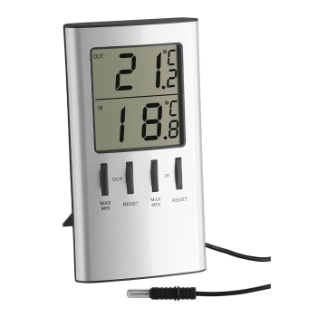 TFA Dostmann 30.1027 Digitales Innen-Außen-Thermometer