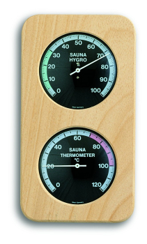 TFA Dostmann 40.1004 Analoges Sauna-Thermo-Hygrometer