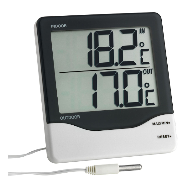 TFA Dostmann 30.1011Digitales Innen-Außen-Thermometer