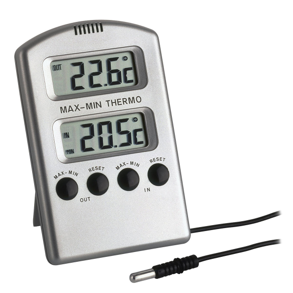 TFA Dostmann 30.1020 Digitales Innen-Außen-Thermometer