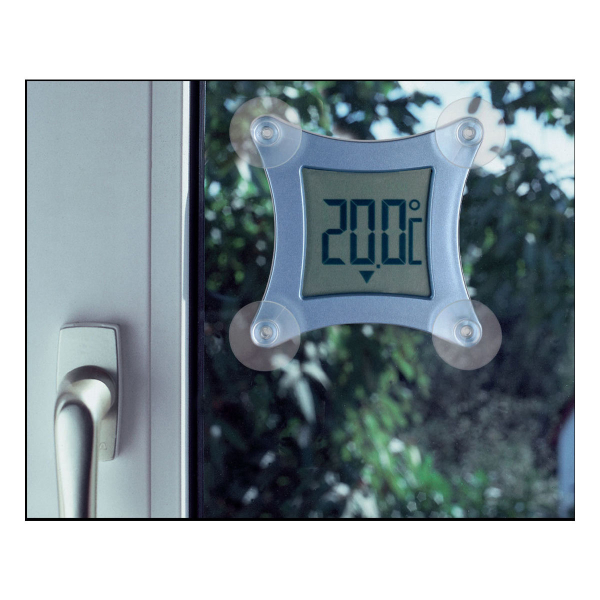 TFA Dostmann 30.1026 Digitales Fensterthermometer POCO