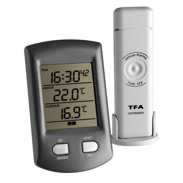 TFA Dostmann 30.3034.10 Funk-Thermometer RATIO