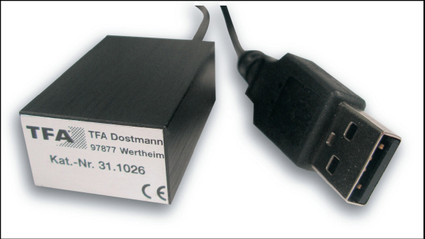 TFA Dostmann 31.1026 PC Thermometer USB Temp