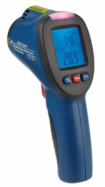 TFA Dostmann 31.1141.06 „Schimmeldetektor” Infrarot-Thermometer mit Taupunktermittlung